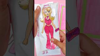 BARBIE DRESS UP barbie diy papersquishy [upl. by Lightfoot]