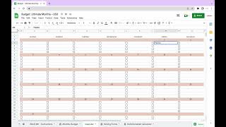 How to use Ultimate Budget Layout 10  Stepbystep Instructions [upl. by Siravat254]