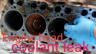 Hino Engine head gasket replacement  coolant head gasket leak  head overheating  video [upl. by Three]