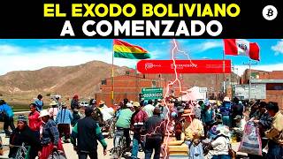 🔥¡IMPACTANTE Más de 1 millón de bolivianos migran al Perú [upl. by Llyrrad]