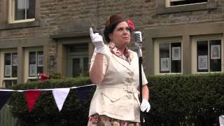 Grassington 1940s Weekend 2014 Lancashire Belle [upl. by Latrena714]