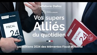 Mémento Fiscal et Social 2024 – Vos supers alliés du quotidien [upl. by Eniroc]