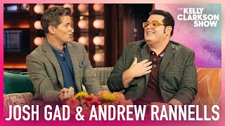 Josh Gad amp Andrew Rannells Reflect On DecadeLong Bromance amp Broadway Reunion [upl. by Sirap]