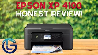 Best Budget Home Printer Epson XP 4100 Review [upl. by Dodge]