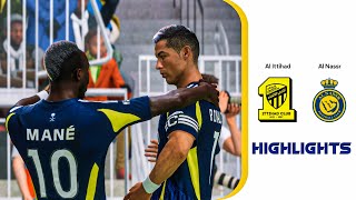 Al Ittihad Vs Al Nassr Match Highlights SPL [upl. by Leoy]