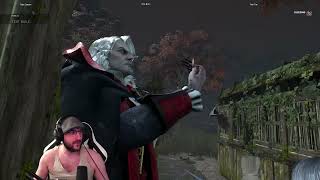 LEARNING HOW TO ANTILOOP GOOD SRUVUVORS WITH DRACULA Dead by Daylight PTB [upl. by Eenahs562]