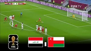 Iraq vs Oman  2026 Fifa World Cup Qualifiers AFC  eFootball Pes 21 Gameplay [upl. by Erodeht534]