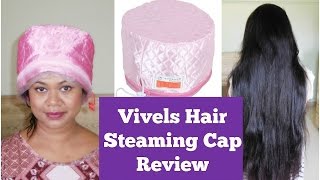 Review amp Demo Vivels Hair Steaming Cap  Sushmitas Diaries Hindi [upl. by Eidak649]