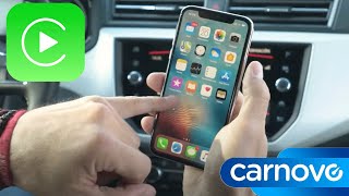 Apple CarPlay cómo conectar tu iPhone al coche  Guía  Tutorial  Consejo  Carnovo [upl. by Bolt]