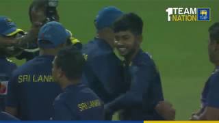 Kamindu Mendis on fire at his debut T20I game Sri Lanka vs England at RPICS [upl. by Lynne363]