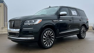 AudreyLincolnLady showcasing a new 2024 Lincoln Navigator Black Label Manhattan GreenChalet [upl. by Sowell349]