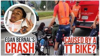 Egan Bernals Crash amp Other TTBike Crashes  Videos amp Controversy [upl. by Linn]