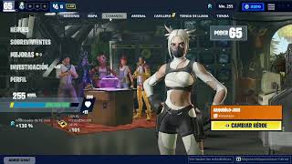 AZUL BIEN OSCUROFORTNITE STWCAMPAÑA EN ESPAÑOL LATINO [upl. by Chally]