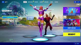 Fortnite Starfire amp Inferno EMOTING in the Lobby [upl. by Nigam920]