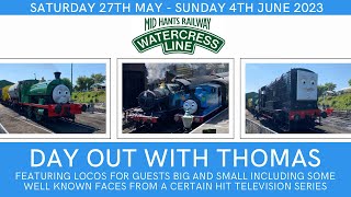 Episode 123  A Day Out With Thomas  The Watercress Line  Mid Hants Railway  010623 [upl. by Oiramal]