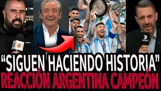 PRENSA MUNDIAL REACCIONA a ARGENTINA CAMPEÓN vs COLOMBIA FINAL COPA AMÉRICA [upl. by Macgregor154]