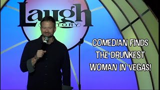 Comedian destroyed by Drunk Lady heckler [upl. by Nylatsirk99]