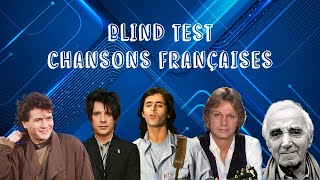 blind test des grands classiques de la chanson française [upl. by Torrlow486]