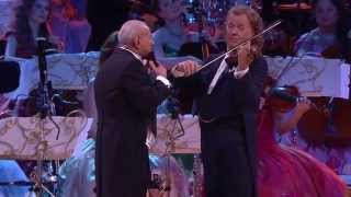 André Rieu amp Gheorghe Zamfir  Tribute to James Last  Maastricht 2015  Full HD 1080p [upl. by Yelhs]