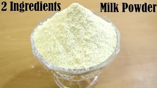 2 INGREDIENTS EASY MILK POWDER RECIPE – HOW TO MAKE MILK POWDER AT HOME [upl. by Litch]