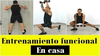 Entrenamiento funcional en casa – Rutina completa para principiantes e intermedios [upl. by Siurad]