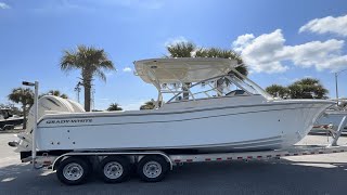 Fishing Features amp Creature Comforts Galore  2025 GradyWhite Freedom 285  MarineMax Jacksonville [upl. by Wilda]