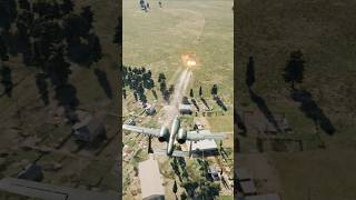 A10 Warthog Rocket shootin gunz a blazing strafe run dcs [upl. by Kiah753]