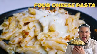 How to Make FOUR CHEESE PASTA Like an Italian [upl. by Nytsua]