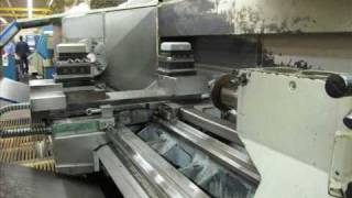 32quot X 118quot VDF BOEHRINGER CNC LATHE WITH BIG BORE MODEL V8003000 [upl. by Oulman]