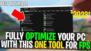 🔧Get MAX FPS In Games amp Optimize Your PC With This Tool  New Method 2023 [upl. by Asilrac]