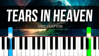 Tears In Heaven  Eric Clapton  PIANO SHEET MUSIC  MIDI 🎹 [upl. by Damarra25]