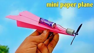 How To Make Mini Paper Airplanes kaise banaen [upl. by Buschi]