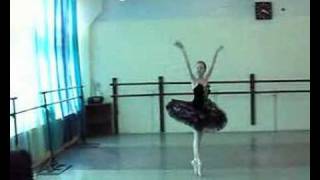 quotSwan lakequot Odile variation 13 years old Russian ballerina [upl. by Sitruc920]