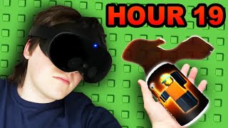 I spent 24 HOURS in ROBLOX VR [upl. by Kattie]