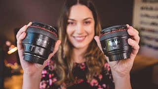 50mm vs 85mm Lens for Portrait Photography [upl. by Aivle467]