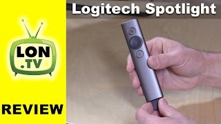 Logitech Spotlight Advanced Presentation Remote Review [upl. by Georgie]