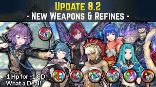 Bernadetta Reginn Triandra Rinkah YCaeda Fiora amp Ashnard New Refines Update 82  FEH [upl. by Aredna]