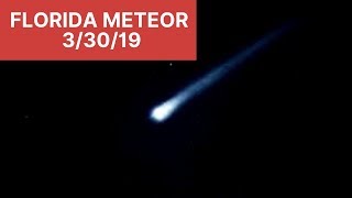 Meteor Florida 3302019 March Tallahassee [upl. by Durwin]