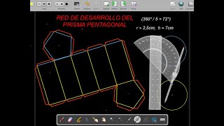 RED PRISMA PENTAGONAL [upl. by Ramed]