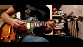 Toto  Hold line  Guitar solo  my interpretation  by Carlo Losavio [upl. by Lehcnom]