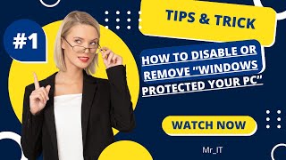 windows protected your pc I Windows defender smartscreen  Windows 1011  How to fix winows 1011 [upl. by Liag]