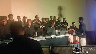 Tamil Orchestra cultural programme 2024  Papal Seminary Pune [upl. by Eilzel]