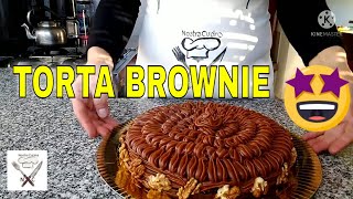 Torta Brownie RecetaNostra Cucina [upl. by Ahsote533]