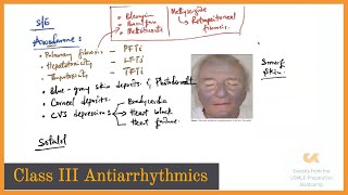 Class III antiarrhythmics  Potassium channel blockers  UPB lectures [upl. by Inan]