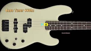 Afinador de baixo online 4 cordas Afinador bass tune [upl. by Isayg]