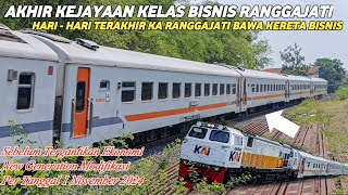 RESMI TERGANTIKAN ABADIKAN KERETA BISNIS DI KA RANGGAJATI SEBELUM BERGANTI KELAS EKO NEW GEN MODIF [upl. by Vanessa]