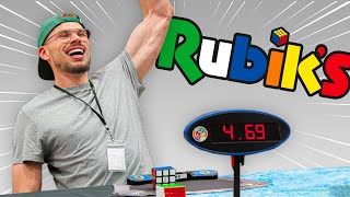 I Went To The European Championships SPEEDCUBING [upl. by Redyr993]