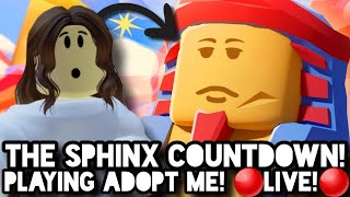 The Sphinx Countdown  Playing Adopt Me🔴Live🔴 Roblox [upl. by Alih]