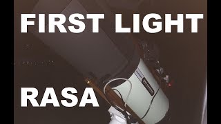 RASA 8 and Baader Halpha Test  First Light Astrophotography [upl. by Analat]