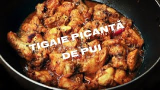 Tigaie picantă de pui [upl. by Diba]